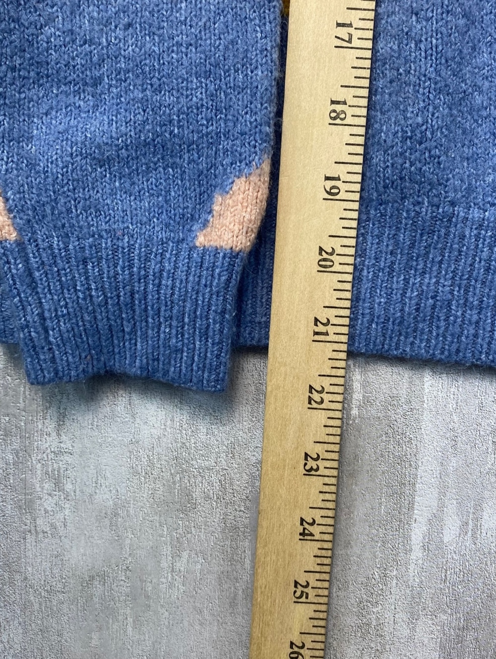 Debut Womens Extra Small Abstract Colorblock Knit Sweater Oversized - Picture 4 of 7